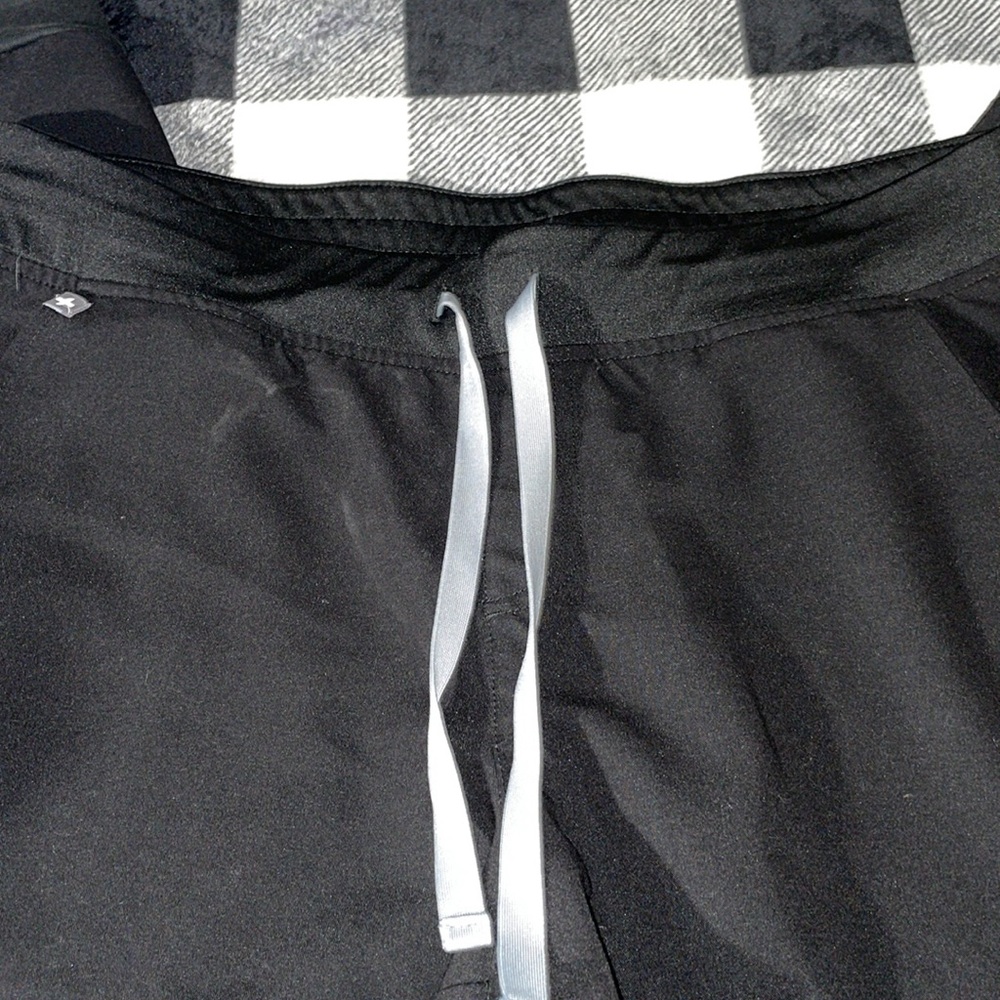 Figs Technical Collection Cropped Black Pants Xl - image 4